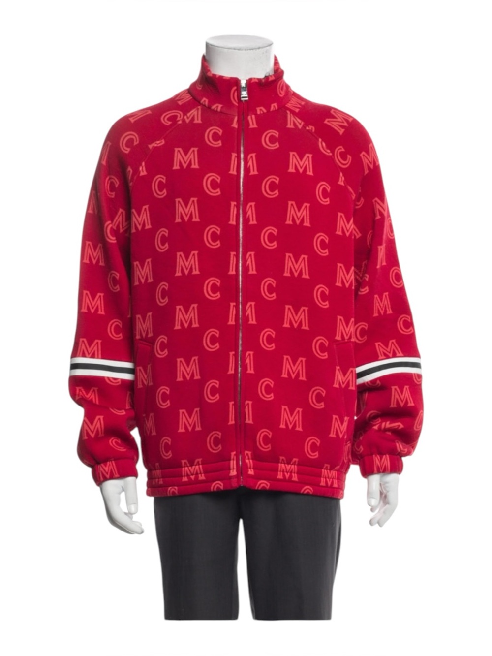 ❤️ MCM SS23 Red Letter Print Hoodie ❤️